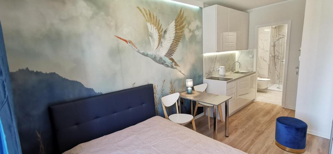 Wow Flou Przystan Letnica Apartamenty 700M Plaza Гданск Екстериор снимка