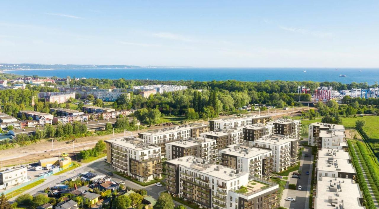 Wow Flou Przystan Letnica Apartamenty 700M Plaza Гданск Екстериор снимка